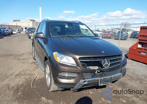 2014 Mercedes-Benz Ml 350 4Matic z USA, uszkodzony, nr VIN 4JGDA5HBXEA379667